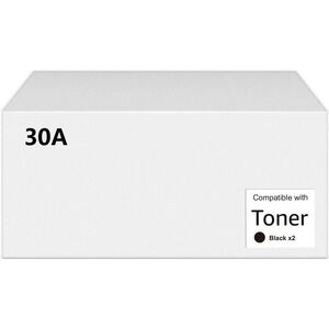 2 PACK: EZ Ink Toners Black, 30A For Printers M227fdw M203dw M227fdn M203dn...